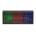 Игровая клавиатура RGB-цветная подсветка, Клавиатура проводная Red Square Mini, цвет:черный