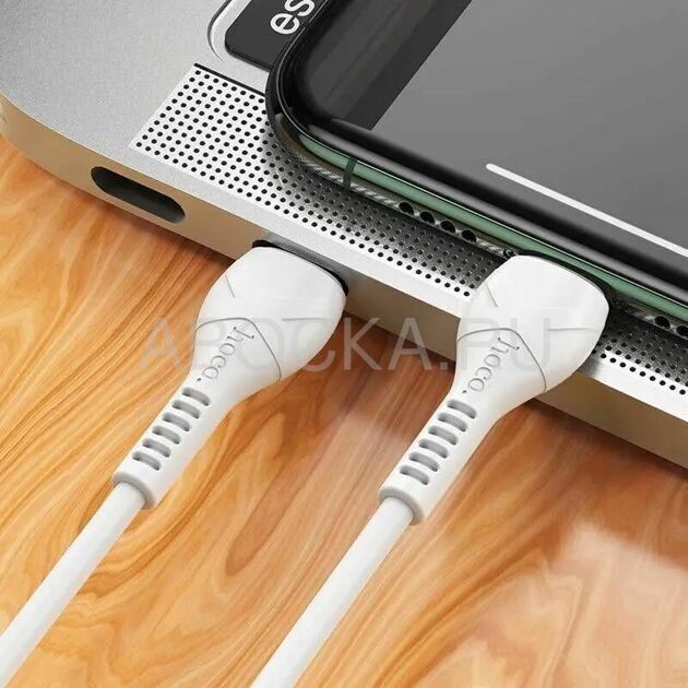 Кабель micro usb Hoco X37 / кабель для зарядки / андроид / провод микро / белый